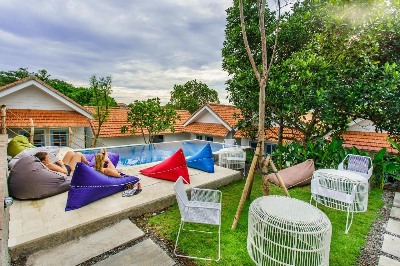 Angels Boutique Hostel Canggu Dış mekan fotoğraf