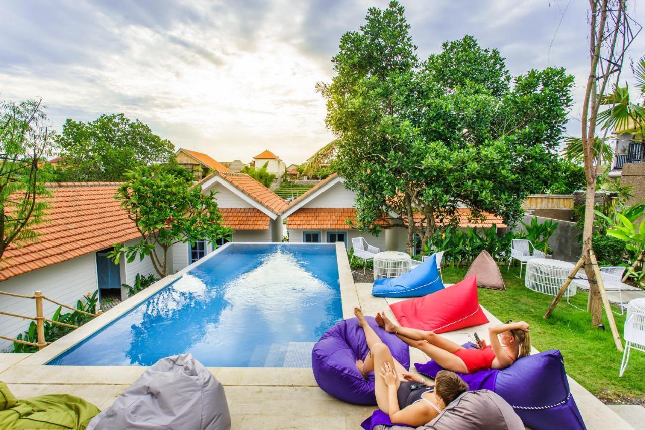 Angels Boutique Hostel Canggu Dış mekan fotoğraf
